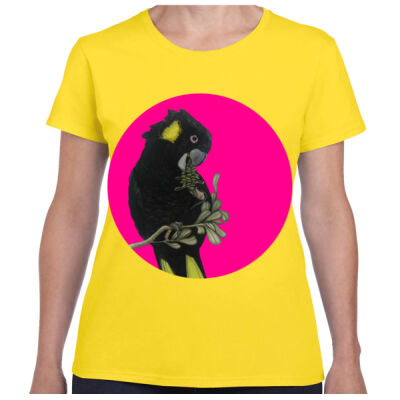 Yellow Tailed Black Cockatoo - Women's Thumbnail