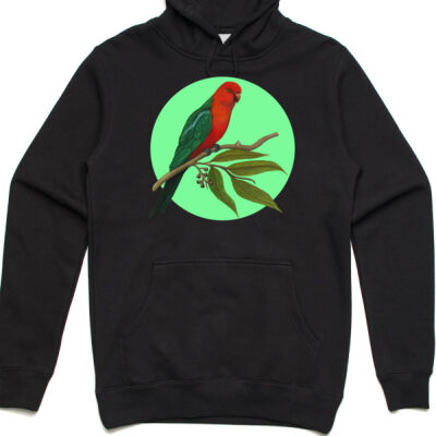 King Parrot Unisex Hoodie Thumbnail