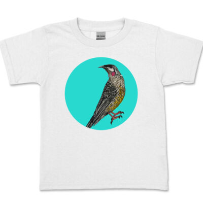 Red Wattlebird Kids S/S Tee Thumbnail