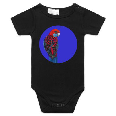 Crimson Rosella Onesie Thumbnail