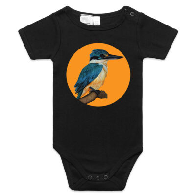 Sacred Kingfisher Onesie Thumbnail
