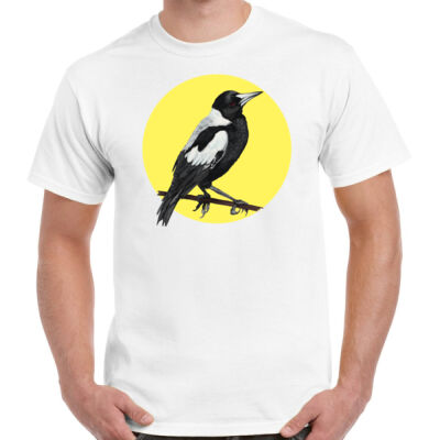 Australian Magpie Unisex Tee 2 Thumbnail