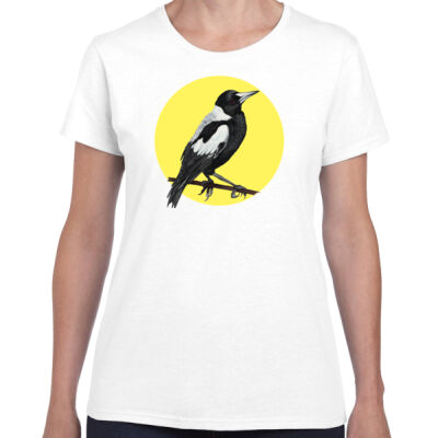 Australian Magpie Women's Tee 2 Thumbnail