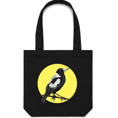 Australian Magpie Tote Bag Thumbnail