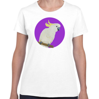 Sulphur Crested Cockatoo Women's Tee 2 Thumbnail