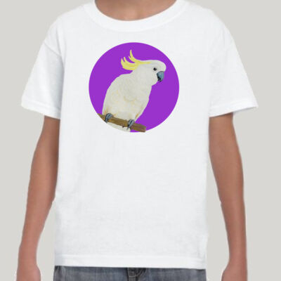 Sulphur Crested Cockatoo Kids Tee Thumbnail