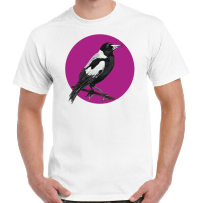 Australian Magpie Unisex Tee 2 2 Thumbnail
