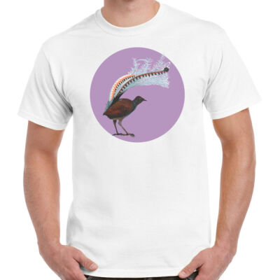 Superb Lyrebird Unisex Tee Thumbnail