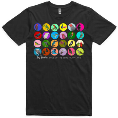 Birds of the Blue Mountains Unisex Tee Thumbnail
