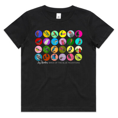 Birds of the Blue Mountains Kid's Tee Thumbnail