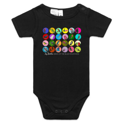 Birds of the Blue Mountains Baby Onesie Thumbnail