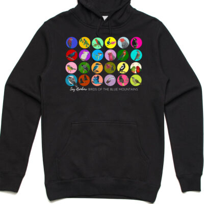 Birds of the Blue Mountains Hoodie Thumbnail