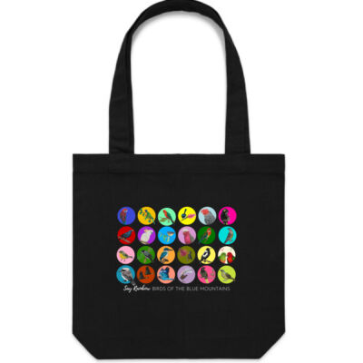 Birds of the Blue Mountains Tote Bag Thumbnail